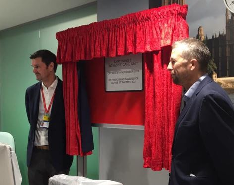 Opening event for new ICU ward